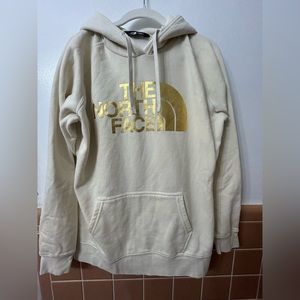 Cream North Face Hoodie